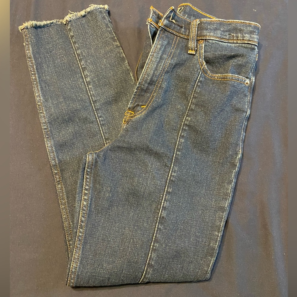 Abercrombie & Fitch Blue Straight Jeans